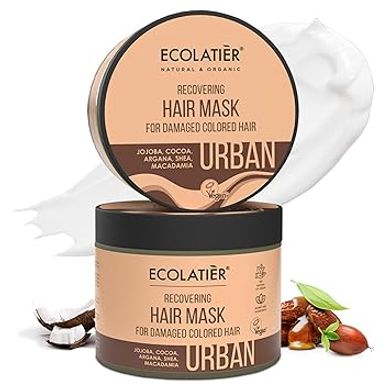 Hydrating Argan & Shea Hair Mask for Damaged Colored Hair
