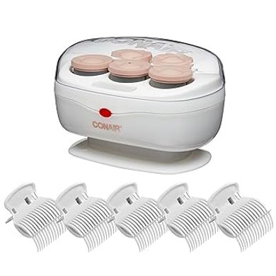 Conair Double Ceramic Hot Rollers: 1 1/2" for All Hair Lengths
