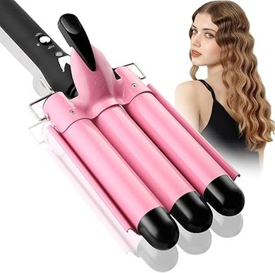 Aleath Dual Voltage Triple Barrel Waver & Curler (1-inch)