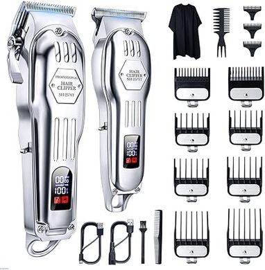 KIKIDO Professional Cordless Hair Clippers & Trimmer Set
