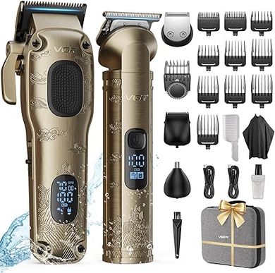 Cordless Professional Hair Clipper & Trimmer Set
