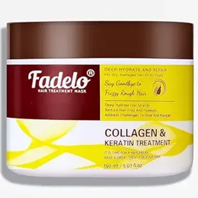 Collagen & Protein Deep Repair Hair Mask with Argan Oil & Vitamin E
