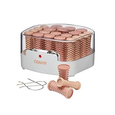 Conair Double Ceramic Hot Rollers: 1/2", 3/4", 1" Curls