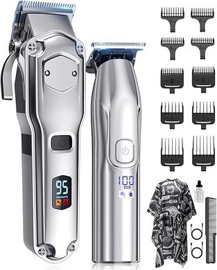 Cordless Jack & Rose Hair Clipper and Trimmer Set for Men
