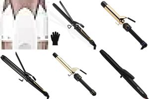 curling wand with clamp