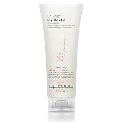 Giovanni L.A. Hold: Strong, Vegan Styling Gel (6.8 oz)
