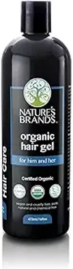 Organic Herbal Hair Gel (16 oz) - No Toxins
