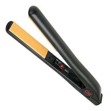 CHI Tourmaline Ceramic Series Flat Iron, Hair Straightener For Silky, Smooth Hair, 392°F Maximum Temperature, 1" Iron