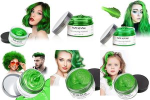 green hair wax