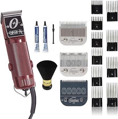 Oster Classic 76 Clipper with Detachable Blade & Guide Combs
