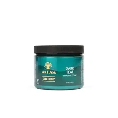 As I Am Dark Teal Temporary Curl Gel (6 oz), Vegan & Cruelty-Free
