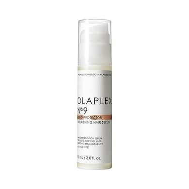 Olaplex No. 9: Bond-Protecting Hair Serum; softens, nourishes, detangles.
