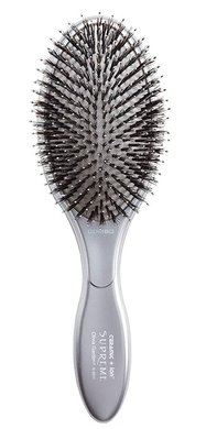 Olivia Garden Ceramic + Ion Supreme Paddle - Boar & Ionic Bristles for Shine & Hydration