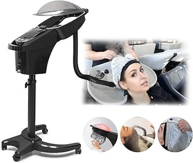 Elitzia Professional Hair Steamer with Hood & UV Protection