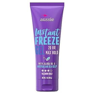 Aussie Instant Freeze Hair Gel with Jojoba & Sea Kelp
