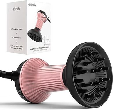 Ionic Ceramic Diffuser Dryer for Curly & Wavy Hair
