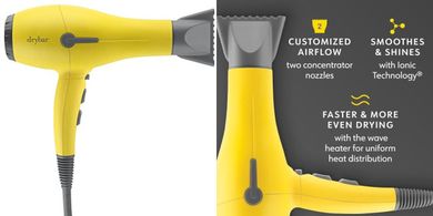 Drybar Buttercup:  Fast, ionic blow dryer for smooth, frizz-free hair.
