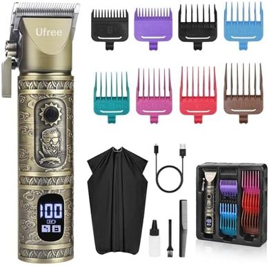 Ufree Cordless Hair Clippers & Trimmer with 8 Guards
