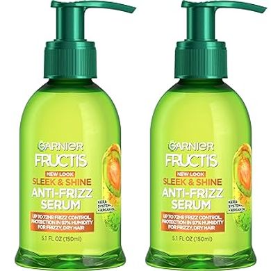 Garnier Fructis Sleek & Shine Argan Oil Anti-Frizz Serum (2-pack)
