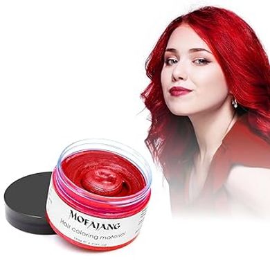 SOVONCARE Red Hair Wax: Temporary Color Styling Cream
