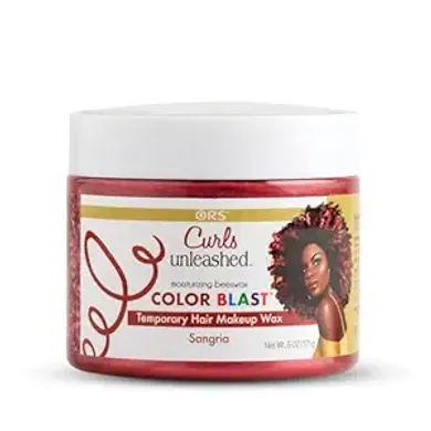 Sangria Color Blast Wax: Beeswax & Castor Oil (6 oz)
